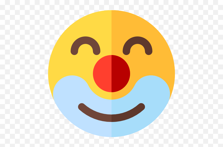 Clown - Circle Emoji,Sad Clown Emoji