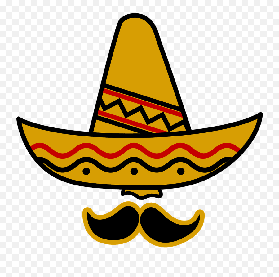 Sombrero Hat Mexico Bart Deep - Sombrero Png Emoji,Cinco De Mayo Emoticons
