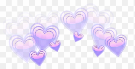 Download Corona De Corazones Png - Emoji