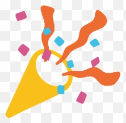 Google Brings Back The Blob Emojis To Gboard - Animated Gif Confetti Emoticon