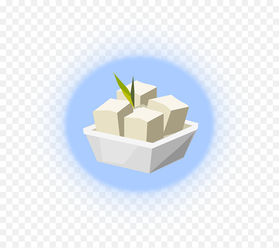 Asian Cubes Culture - Tofu Clip Art Emoji,Ice Cube Emoji