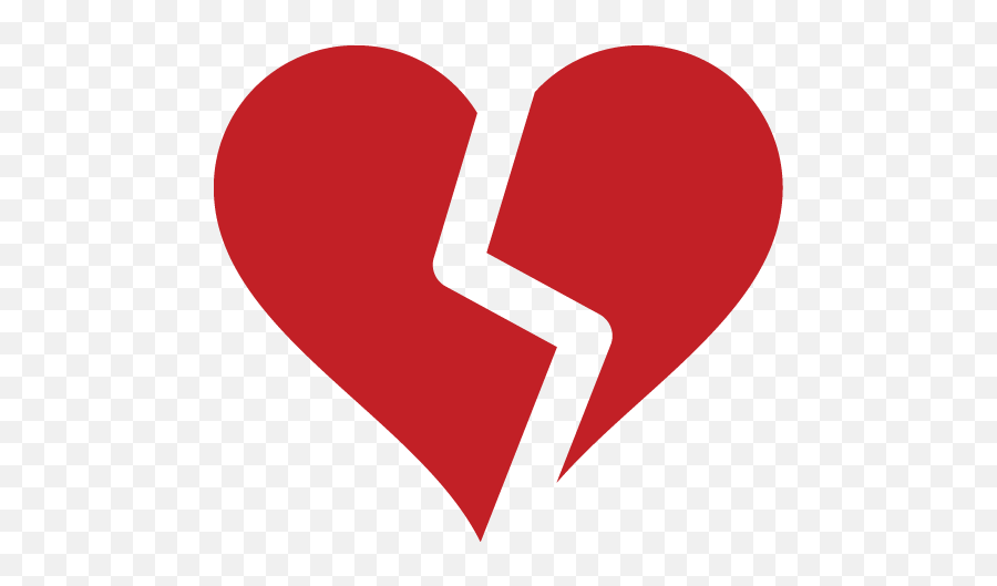 Broken Heart Clipart Free - Broken Heart Symbol Png Emoji,Heart Break Emoji