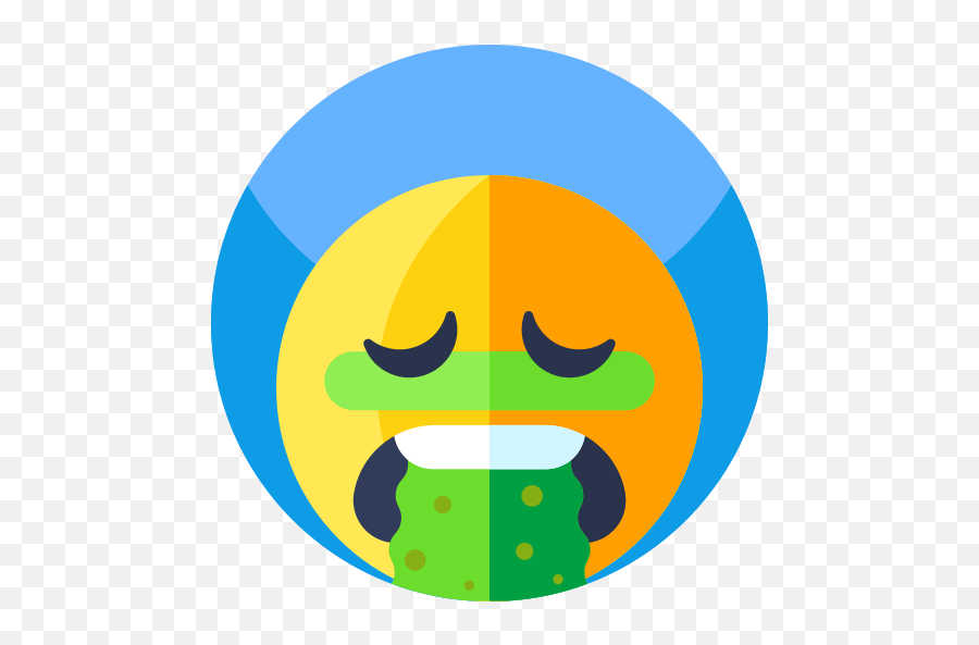 Smiley Vomi Png - Circle Emoji,Raindrop Emoji