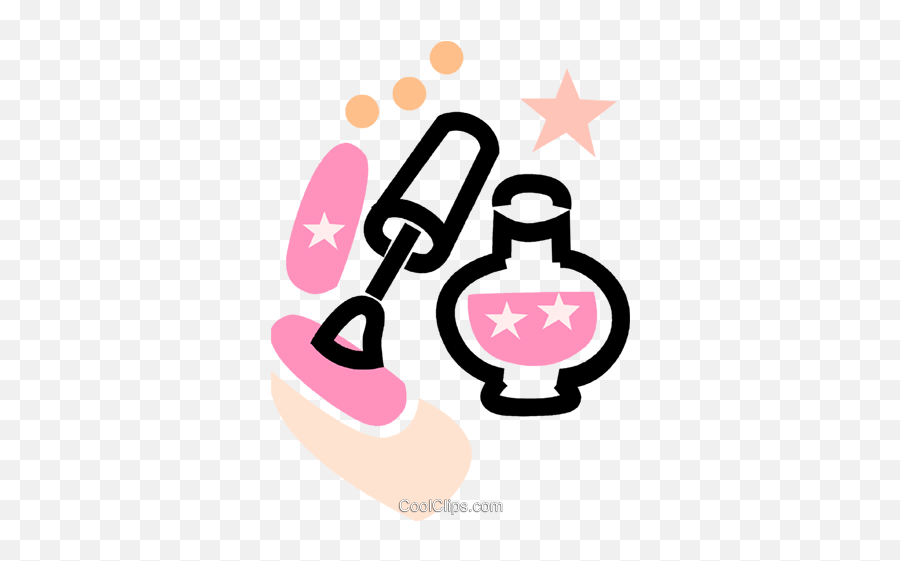 Nail Art Clipart Png - Nail Polish Clip Art Emoji,Painting Nails Emoji