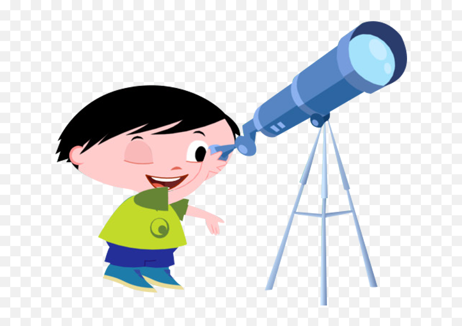 Telescope Clipart Png Characters - Jupiter Luna Png Emoji,Telescope Emoji