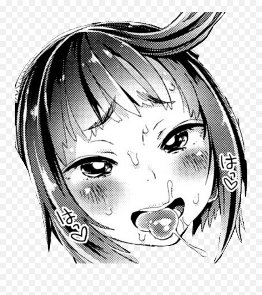 Ahegaoface Ahegao Manga - Ahegao Face Transparent Background Emoji,Ahegao Face Emoji