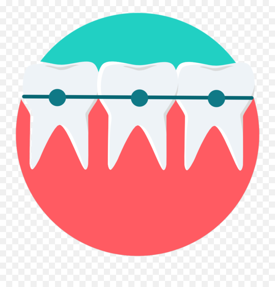 Dentist Brackets Dentista Frenos Diente - Circle Emoji,Bracket Emoji