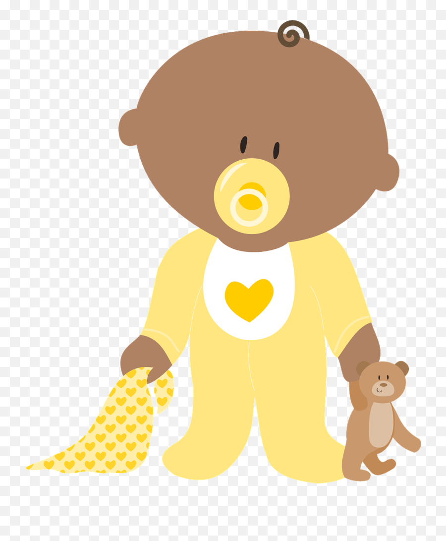 Baby Boy Girl Neutral Yellow - Gender Neutral Babies Clip Art Emoji,Gender Neutral Emoji