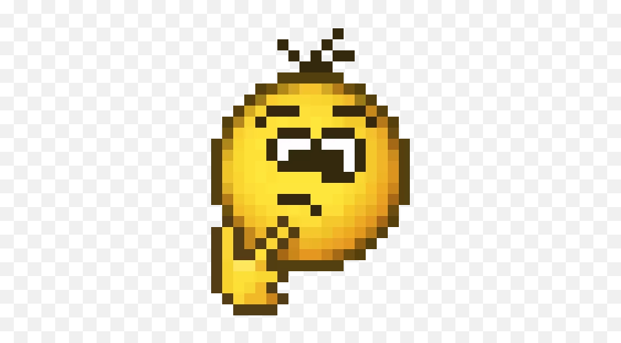 Emoji Hmm Stickers For Telegram - Smash Ball Pixel Art,Facebook Hmm Emoji