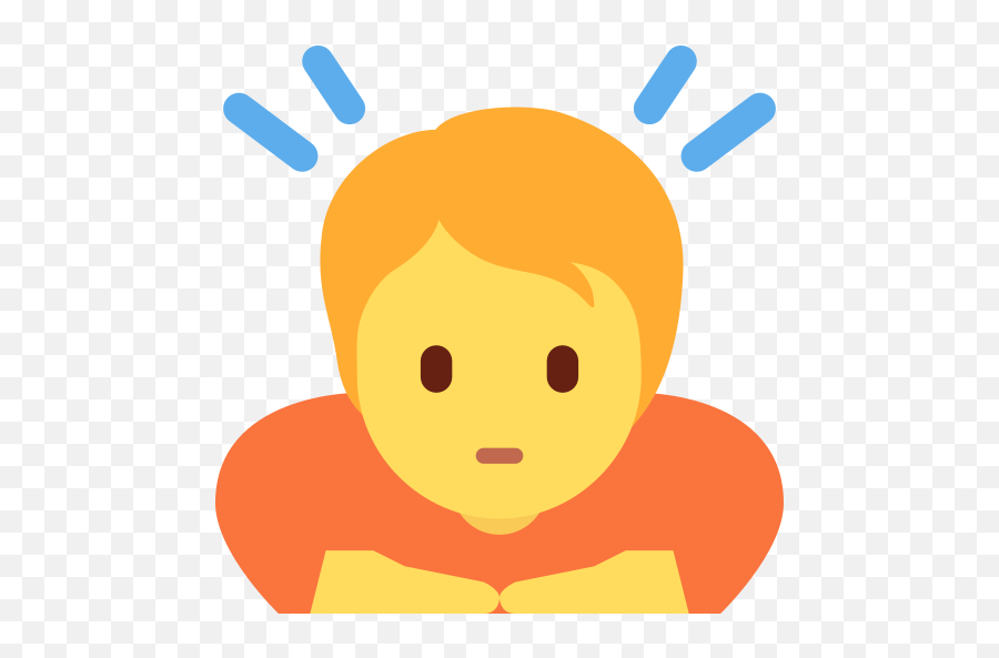 Person Bowing Emoji - Significado Do Emoji,Bow And Arrow Emoji