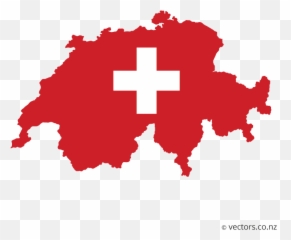 Flag Vector Map of Switzerland - Vectors Instagram Highlight Icons Emoji