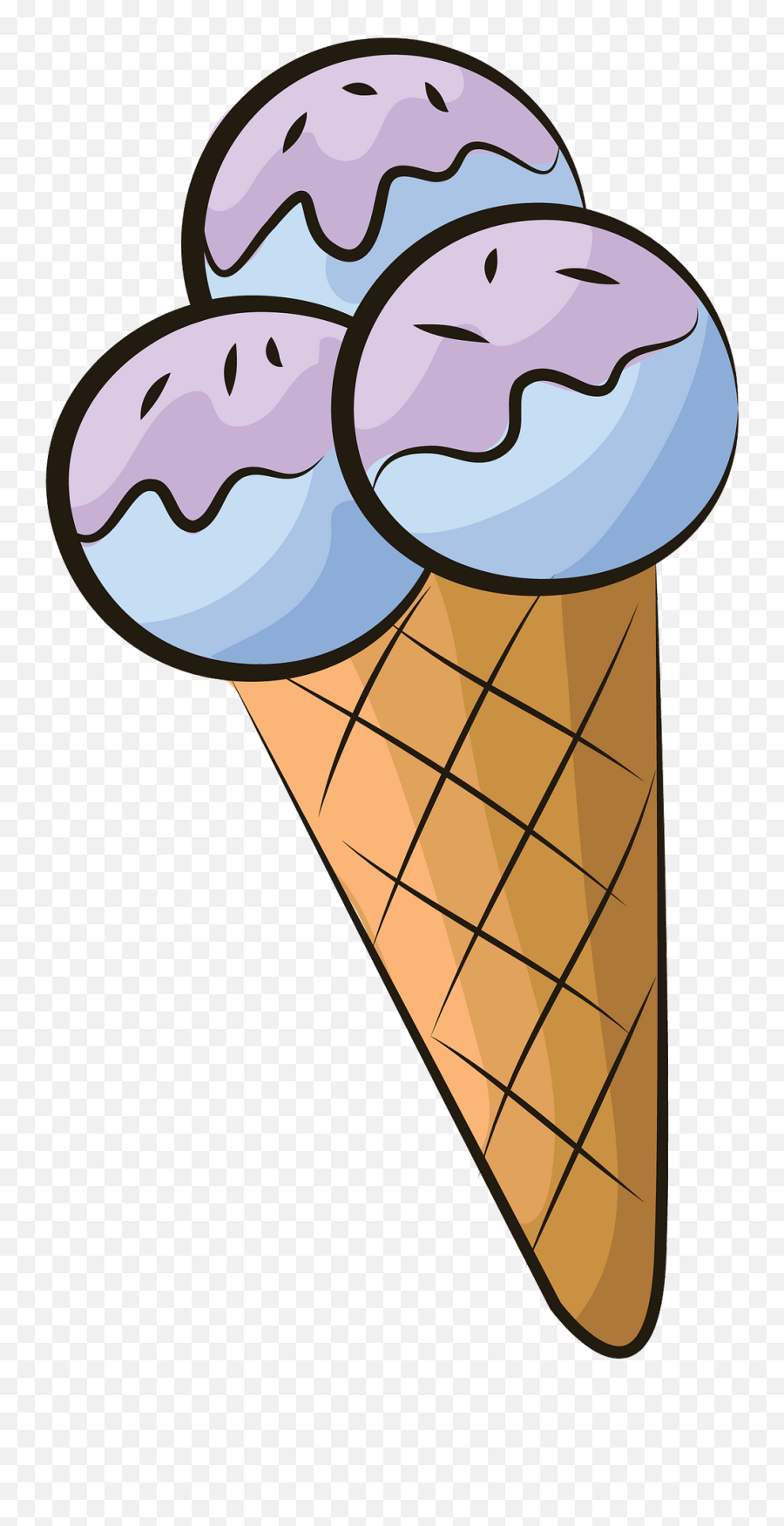Ice Cream Clipart - Ice Cream Cone Is Clip Art Emoji,Ice Cream Sun Emoji