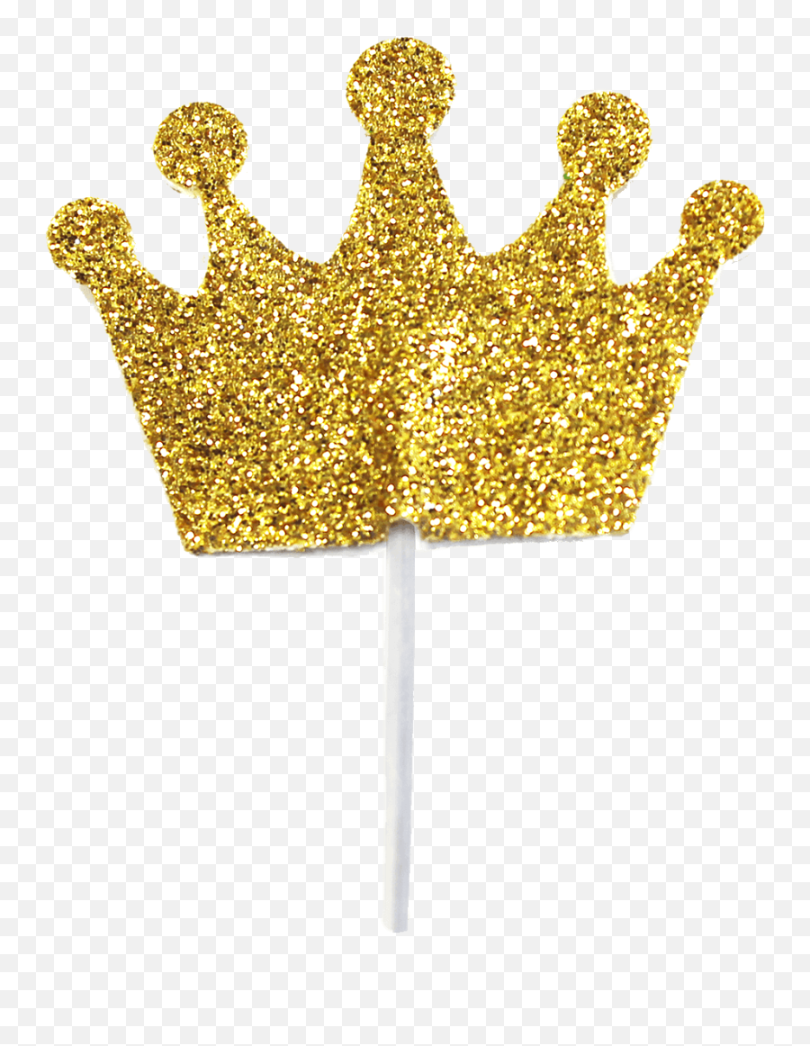 Glitter Crown Png - Glitter Crown Cupcake Toper Glitter Princess Crown Cupcake Toppers Emoji,Princess Crown Emoji