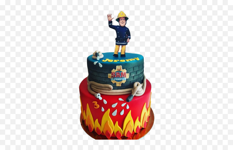 Search - Fireman Sam Cake Emoji,Emoji Themed Cake