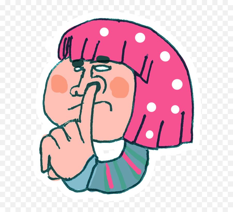 Nose Png File - Girl Pick Nose Cartoon Emoji,Booger Emoji