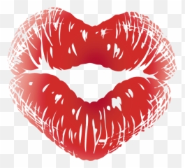 Kiss Lips Png 232 - Stick Clipart Emoji