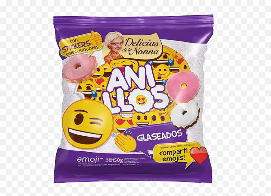 Anillo Ddln Emoji 150g - Delicias De La Nona,Bizcocho Emoji
