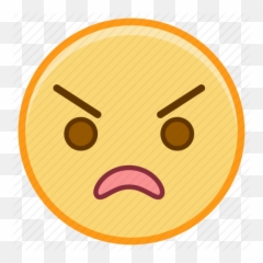Emotions Angry Smiley - Angry Emotion Face Emoji,Anger Emoji