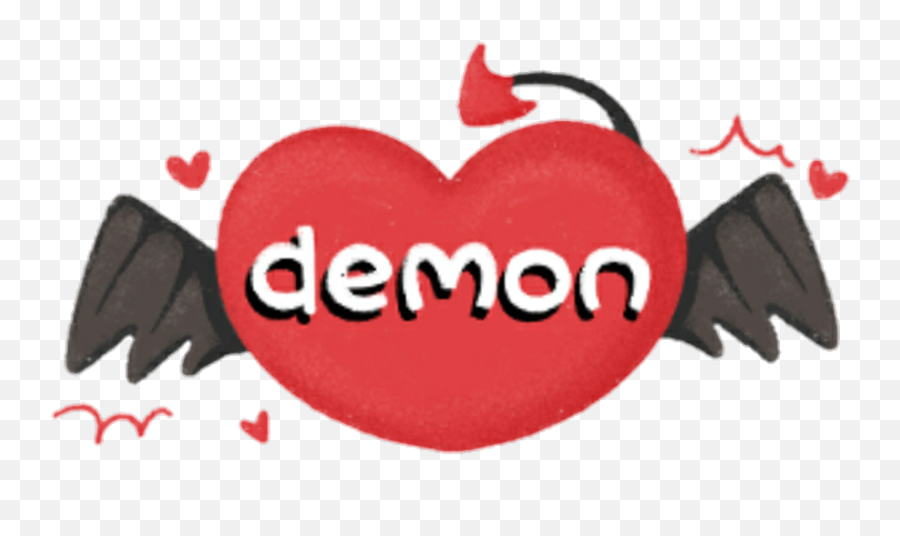 Demon - Love Emoji,Demon Emoji