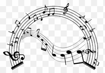 Silhouette Musical Note - Notes Png Transparent Emoji