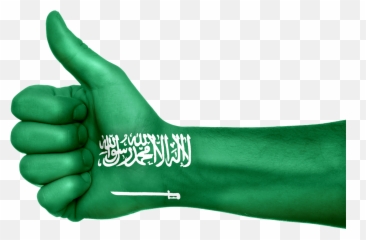 Saudi Arabia Flag Hand Country - Emoji