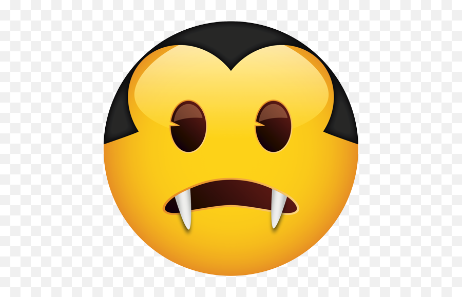 Emoji - Smiley,Vampire Emoticon
