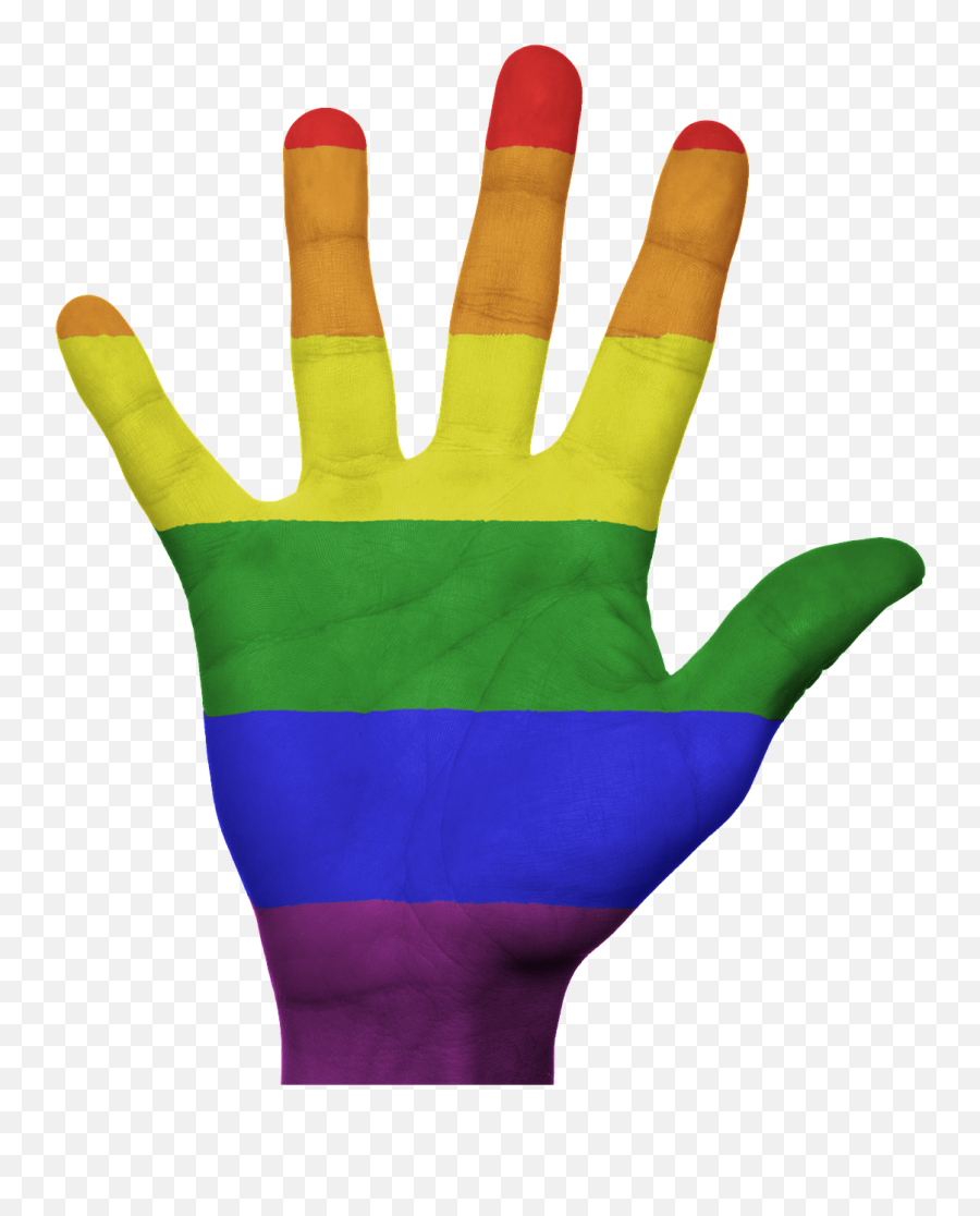 Hand Flag Rainbow Gay Homosexual Emoji,Bi Pride Flag Emoji