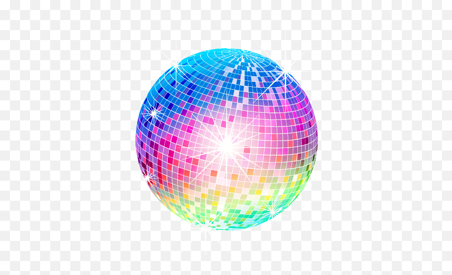 Disco Ball Colorful Sparkling Colors Lights Fun Party - Disco Ball Colors Png Emoji,Disco Ball Emoji