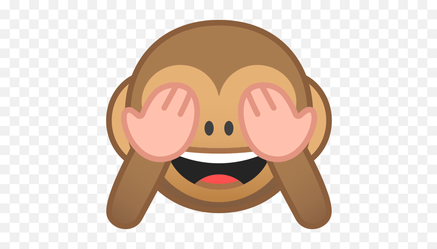 See - Monkey Covering Eyes Emoji,Monkey Emoji