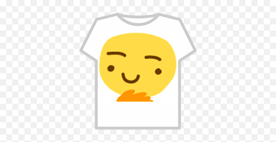 Derp Thinking Emoji - Bfdi Firey T Shirt,Thinking Of You Emoji