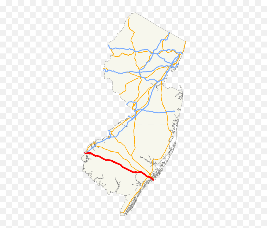 Map - Route 322 Nj Map Emoji,New Jersey Emoji