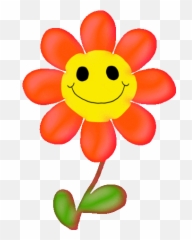 Happy Flower Sticker - Animation Smiling Flower Gif Emoji,Spring Emoji