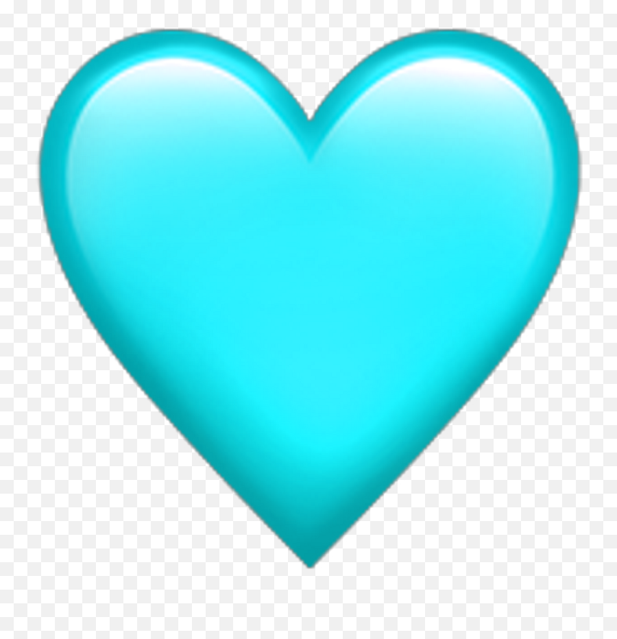 Teal Heart Emoji Transparentbackground Teal Heart Emoji - Heart Emoji Transparent Background,Heart Emoji Png