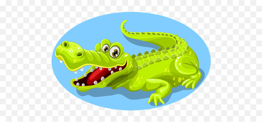 3 Free Smile Happy Illustrations - Gambar Buaya Kartun Keren Emoji,Crocodile Emoji