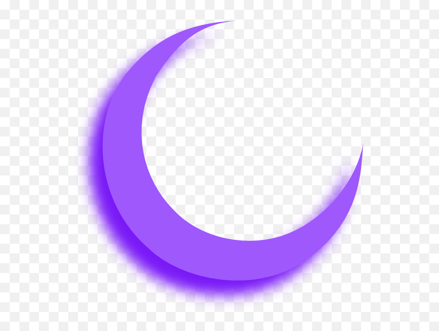 Download Purple Moon Png - Purple Moon Clipart Emoji,Purple Moon Emoji