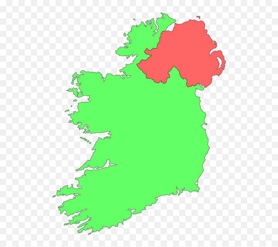 Ireland Country Green - Ireland Map Clip Art Emoji,Northern Ireland Emoji