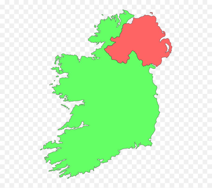 Территория ирландии. Northern Ireland карта. Ирландия контур страны. Ireland Northern and Republic. Южная Ирландия.