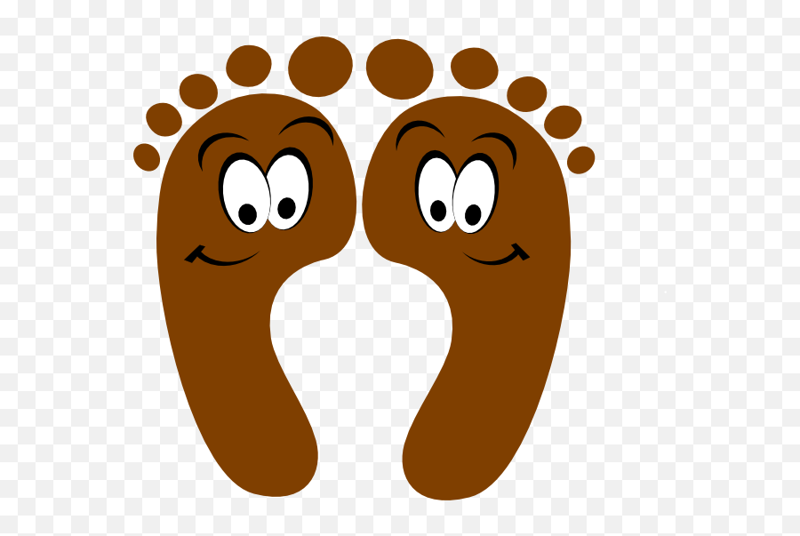 Cartoon Foot Clipart Kid 3 - Feet Clipart Emoji,Toe Emoji
