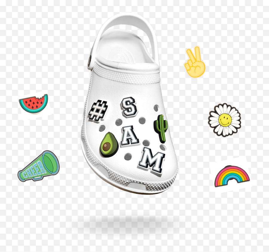 Get Inspired Customize Crocs And More Crocs - Things To Put On Crocs Emoji,Kids Emoji Shoes