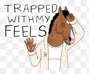 BoJack HorseApp - Bare Tree Media Stickers The Bojack Horseman Png Emoji