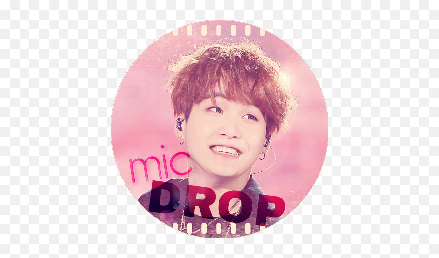 Suga Min Yoongi Mic Drop - Sticker By Angel Aguilar Boy Emoji,Emoji Drop The Mic