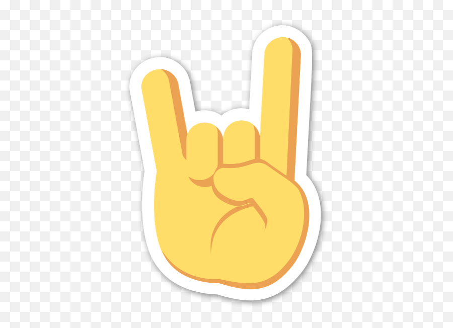Stickerapp - Adesivo Corna Emoji,The Spock Emoji