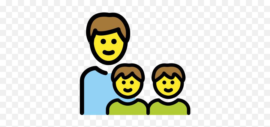 U200du200d Family Man Boy Boy Emoji - Familia Emoji,Man Emoji