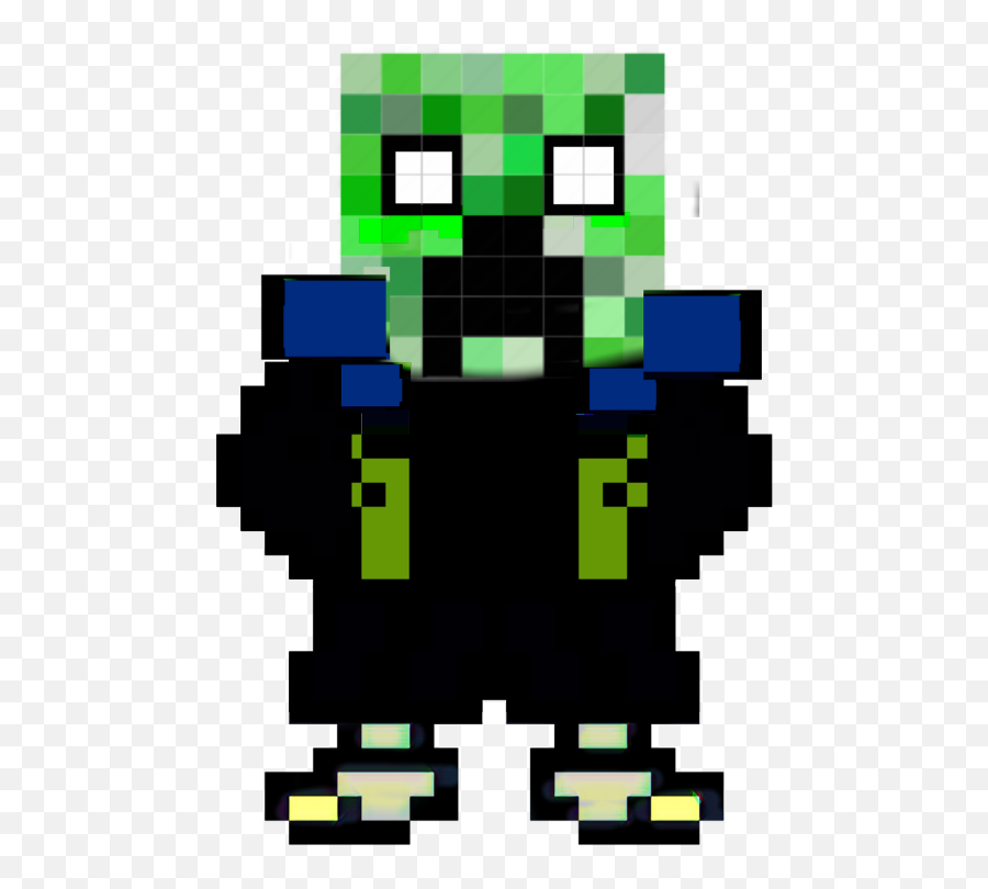 Creeper Aw Man Minecraft - Reaper Sans Pixel Art Emoji,Creeper Emoji
