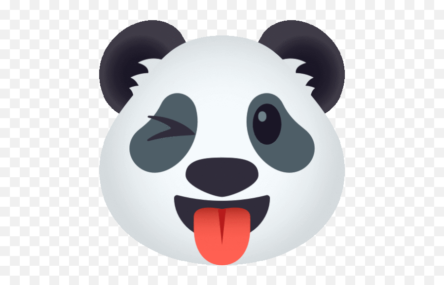 Just Kidding Panda Gif - Mad Panda Emoji,Just Kidding Emoji