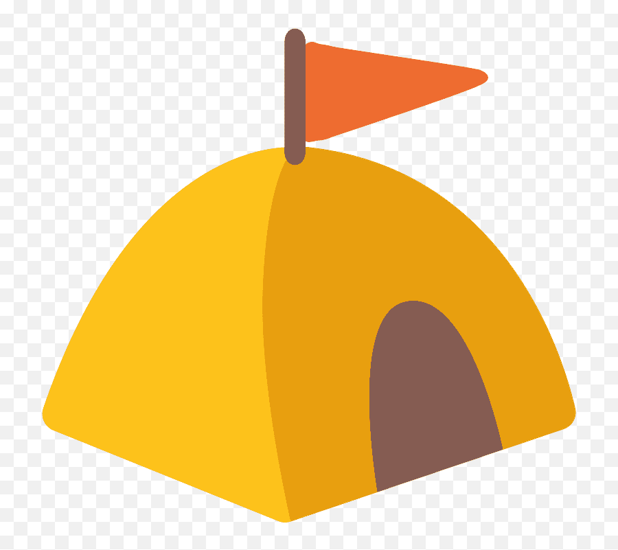 Tent Emoji Clipart - Emoji Tente,Circus Emoji