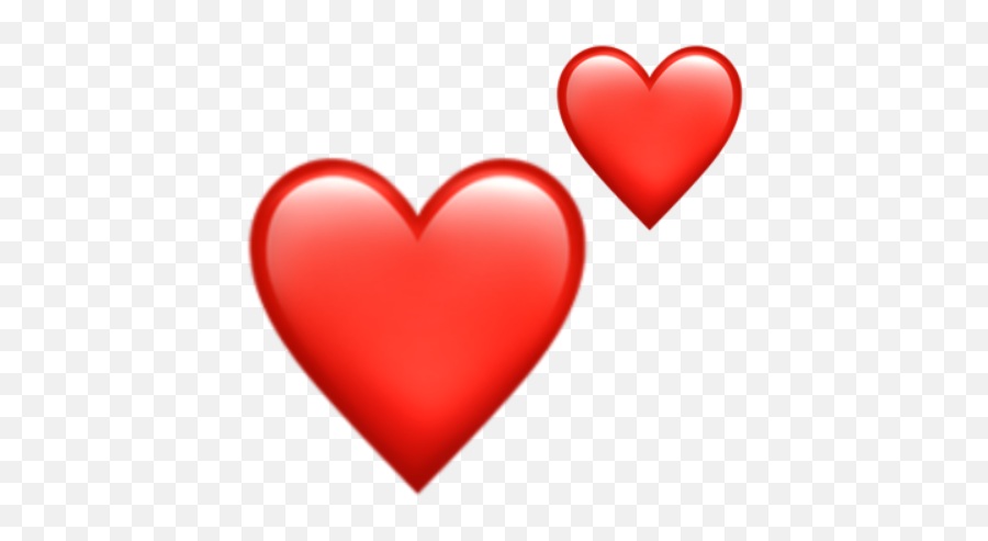 Emoji Heart New Red Iphone Sticker - Girly,New Heart Emoji