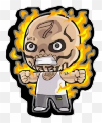 Suicide Squad Stickers For Whatsapp - El Diablo Cartoon Emoji,Emoji Suicide