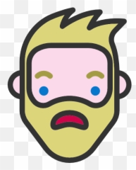 Facial Hair Emoticons Heads People - Icon Emoji,Mustache Emoticons