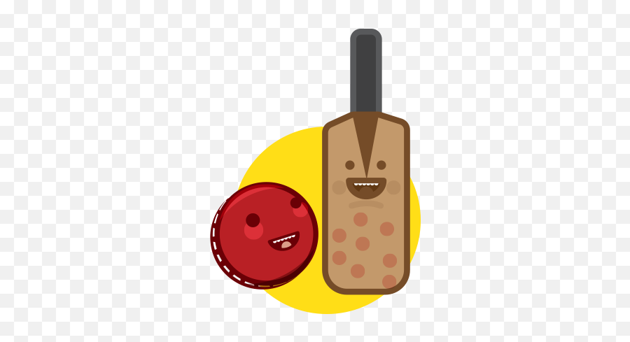 Cricket Stickers - Cartoon Stickers Of Cricket Emoji,Cricket Emoji